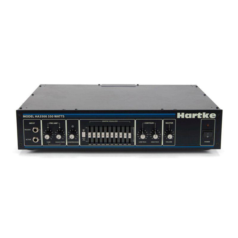 Cabeçote Amplificador Hartke para Baixo HA3500 com 350W de